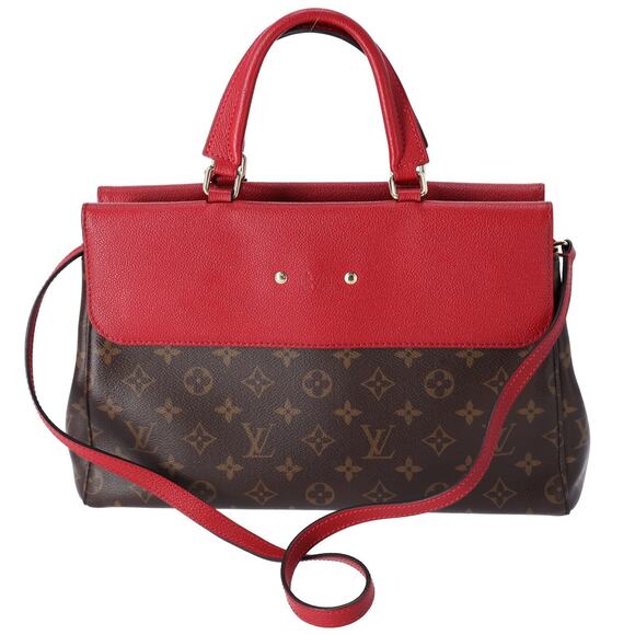 Louis Vuitton Venus Monogram Handbag M41738 Cerise Red Canvas - Picture 3 of 7